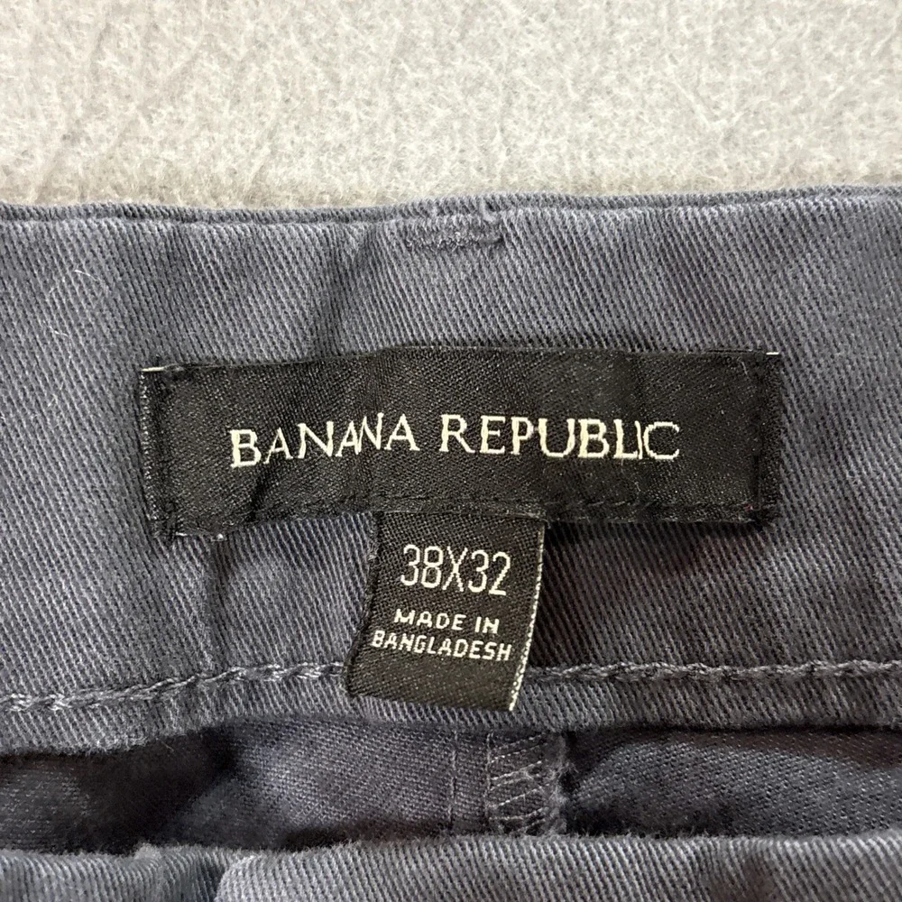 Banana Republic Pants Mens 38X32 Gray Chino Pant Flat Front